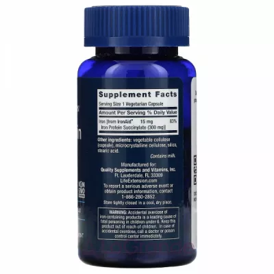 Life Extension Life Extension Iron Protein Plus 300 mg ĳ  