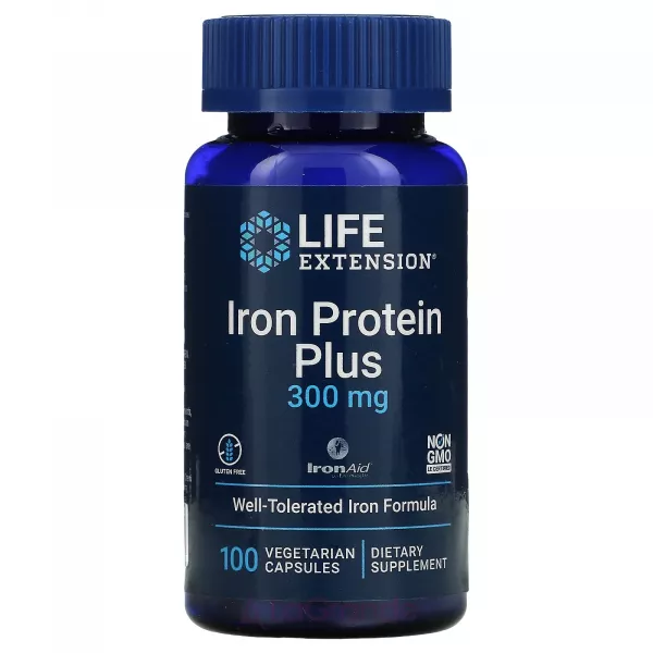 Life Extension Life Extension Iron Protein Plus 300 mg ĳ������ ������� 