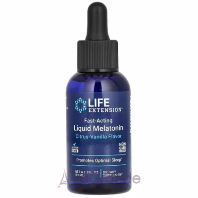 Life Extension Fast-Acting Liquid Melatonin    