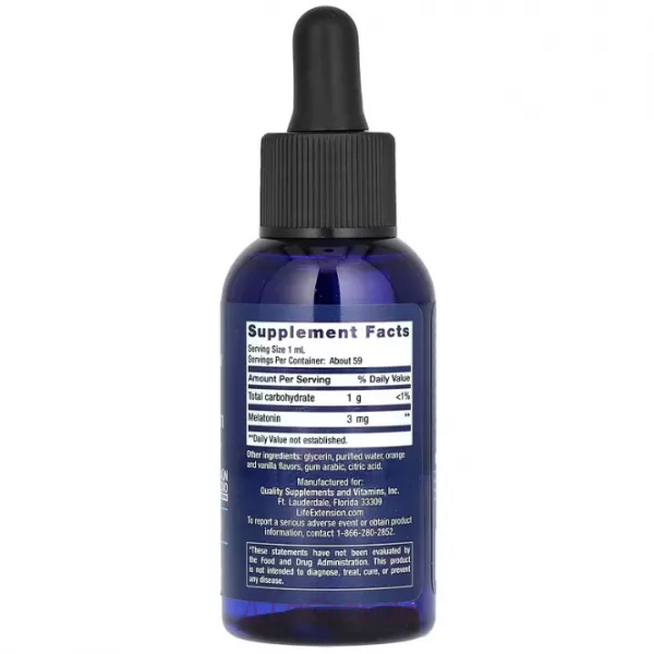 Life Extension Fast-Acting Liquid Melatonin г��� 䳺����� ������� 