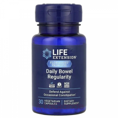 Life Extension Florassist Probiotic Daily Bowel Regularity     , 57.5 