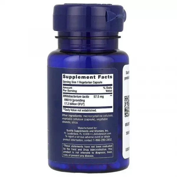 Life Extension Florassist Probiotic Daily Bowel Regularity �������� ��� ��������� ������ ���������, 57.5 ��