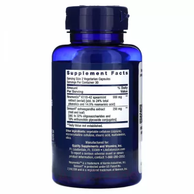 Life Extension Ashwagandha Plus ĳ  