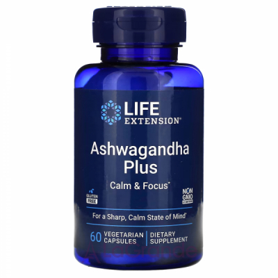 Life Extension Ashwagandha Plus ĳ  