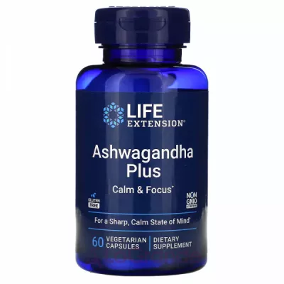 Life Extension Ashwagandha Plus ĳ  