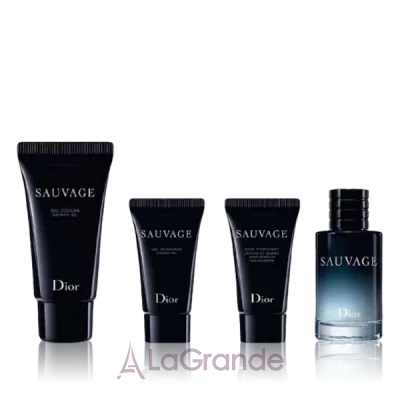 Christian Dior Sauvage 2015  (  10 (splash)+    20 +    5 +     5)