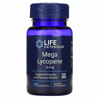 Life Extension Mega Lycopene 15 mg        -  