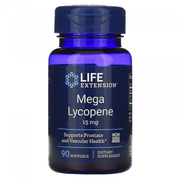 Life Extension Mega Lycopene 15 mg ĳ������ ������� ��� �������� ������'� �������� �� �������-������� ������� 