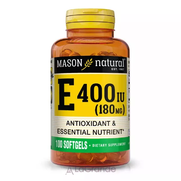 Mason Natural Vitamin E 400 IU (180 mg) ����������� ������� 