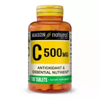 Mason Natural Vitamin C 500 mg ĳ������ ������� "³���� C", 500 ��