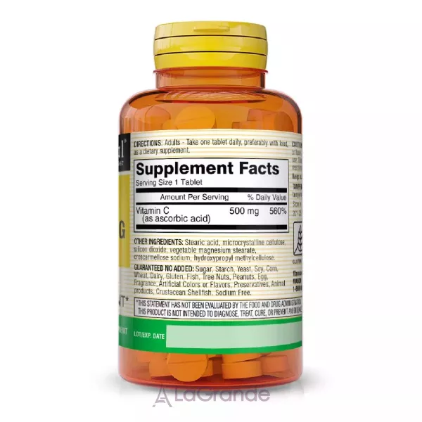 Mason Natural Vitamin C 500 mg ����������� ������� 
