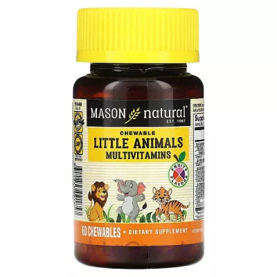 Mason Natural Little Animals Multivitamins    ,   