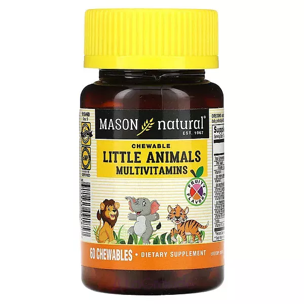 Mason Natural Little Animals Multivitamins ����������� �������������� ��� �����, � ��������� ������