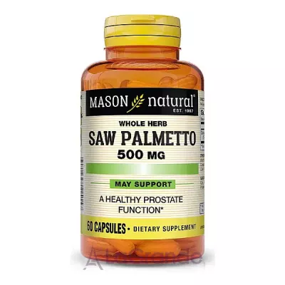 Mason Natural Saw Palmetto 500 mg ĳ  