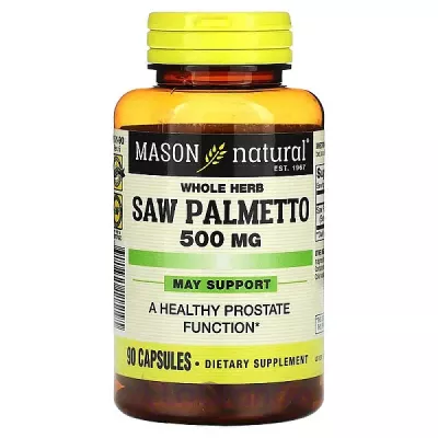 Mason Natural Saw Palmetto 500 mg ĳ  