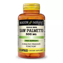 Mason Natural Saw Palmetto 500 mg ĳ������ ������� "�� ���������", 500 ��