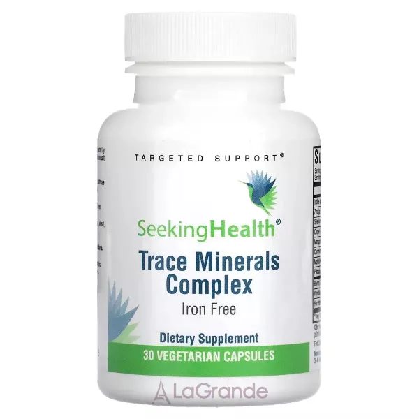 Seeking Health Trace Minerals Complex Iron Free ����������� ������� 