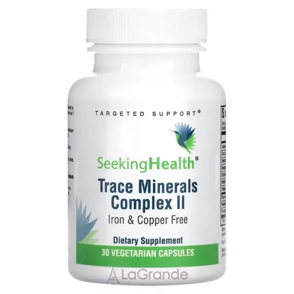 Seeking Health Trace Minerals Complex II Iron&Copper Free ĳ������ ������� 