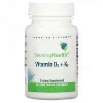 Seeking Health Vitamin D3/5000ME+K2/100mcg VegCaps ����������� ������� "������� D3+�2"