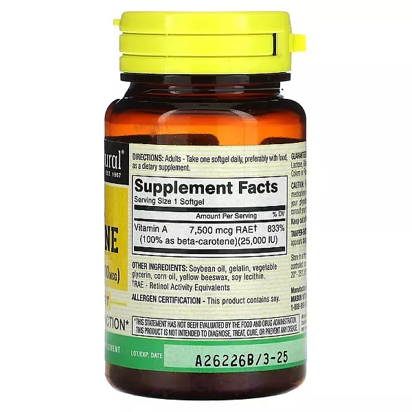 Mason Natural Beta Carotene 25000 IU ����������� ������� 