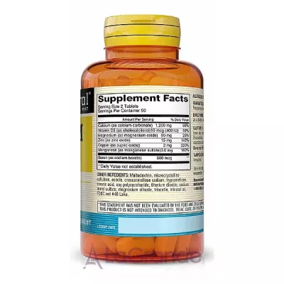 Mason Natural Calcium 600 + D3 Plus Minerals ĳ    '  