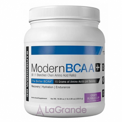 Modern Sports Nutrition BCAA+ Grape Bubble Gum  
