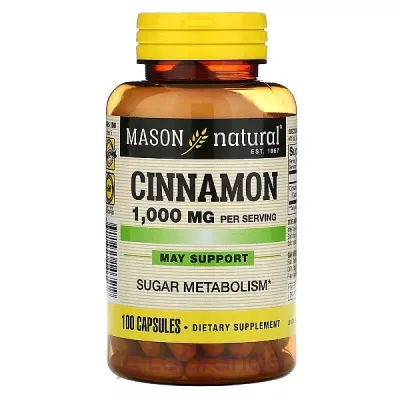 Mason Natural Cinnamon 1000 mg ĳ        