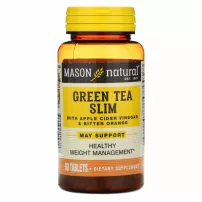 Mason Natural Green Tea Slim with Apple Cider Vinegar & Bitter Orange ĳ������ ������� ��� ��������� "������� ��� � �������� ����� �� ����� ����������"