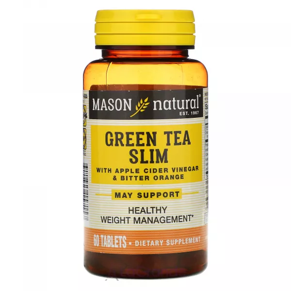 Mason Natural Green Tea Slim with Apple Cider Vinegar & Bitter Orange ĳ������ ������� ��� ��������� 