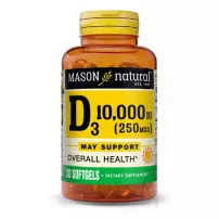 Mason Natural Vitamin D 10000 IU ĳ������ ������� "³���� D3", 10000 ��