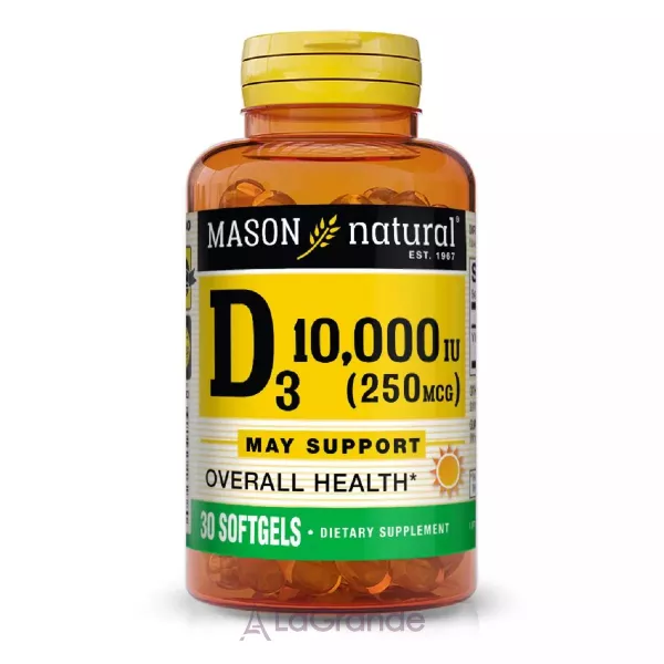Mason Natural Vitamin D 10000 IU ����������� ������� 