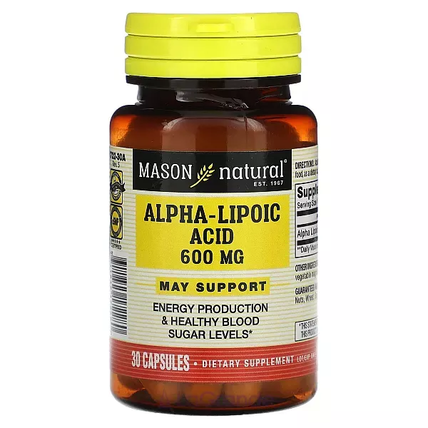 Mason Natural Alpha-Lipoic Acid 600 mg ����������� ������� 