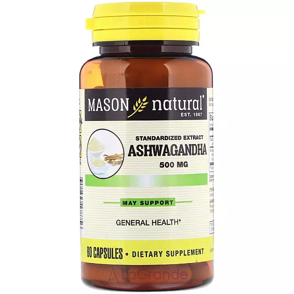 Mason Natural Ashwagandha 500 mg ����������� ������� 