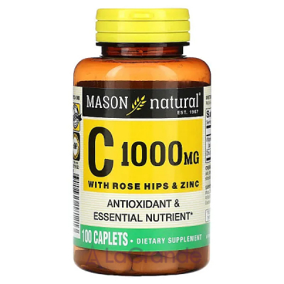 Mason Natural Vitamin C With Rose Hips and Zinc   