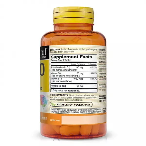 Mason Natural Neuro Complex with Alpha Lipoic Acid ������������� � �����-�������� ��������