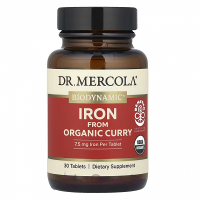 Dr. Mercola Biodynamic Iron From Organic Curry ĳ  