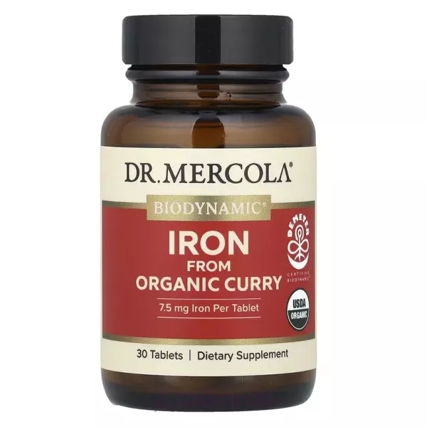 Dr. Mercola Biodynamic Iron From Organic Curry ĳ������ ������� 