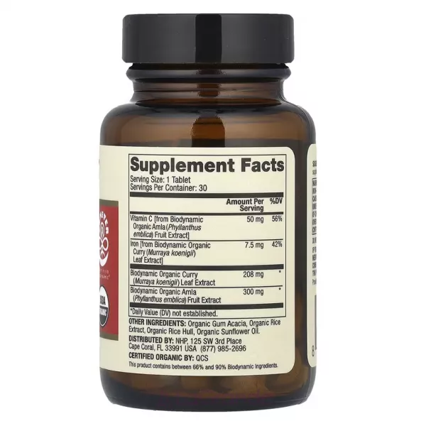 Dr. Mercola Biodynamic Iron From Organic Curry ĳ������ ������� 