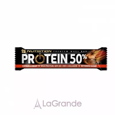 GoOn Nutrition Protein Bar 50% Cookie Cream   