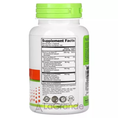 NutriBiotic Immunity Meta-C 500 mg Capsules   