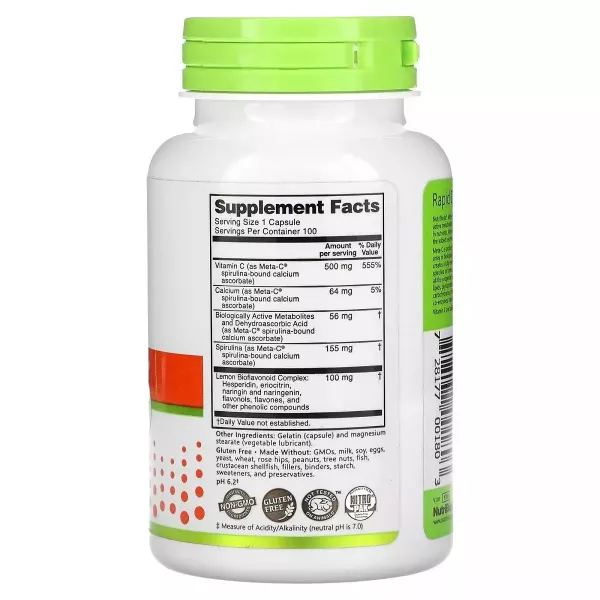 NutriBiotic Immunity Meta-C 500 mg Capsules ����������� ������� 