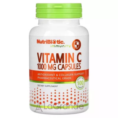 NutriBiotic Immunity Vitamin C 1000 mg Capsules ĳ  