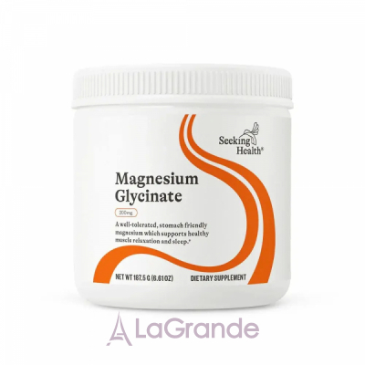 Seeking Health Magnesium Glycinate 200mg Powder ĳ  