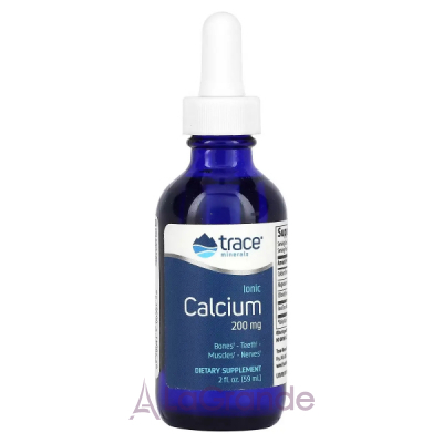 Trace Minerals Ionic Calcium 200mg ĳ  