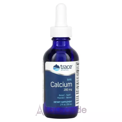 Trace Minerals Ionic Calcium 200mg ĳ  