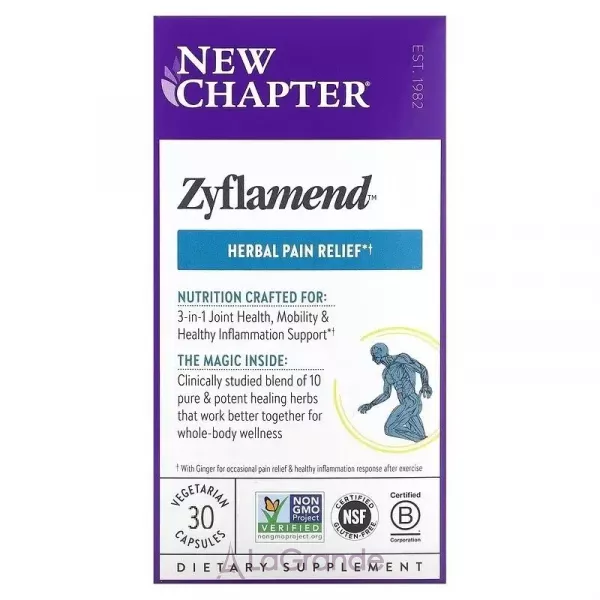 New Chapter Zyflamend Herbal Pain Relief ��������������������� ��������
