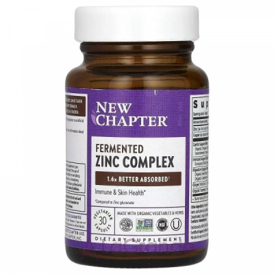 New Chapter Fermented Zinc Complex    