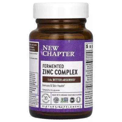 New Chapter Fermented Zinc Complex    