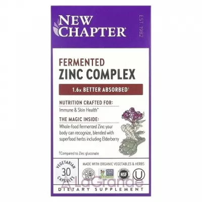 New Chapter Fermented Zinc Complex    