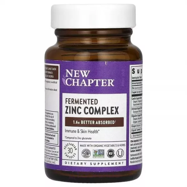 New Chapter Fermented Zinc Complex ���������������� �������� � ������